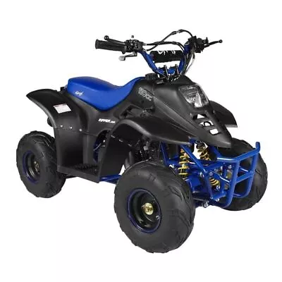 Quad Bike 110cc Ripper-X Junior Kids - Black / Blue By GMX • $999