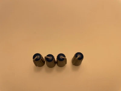 £5.98 • Buy 4x Mackie Buttons Blue - Fits CFX 12-16-20-24.8-32.8-VLZ 1604 Blender