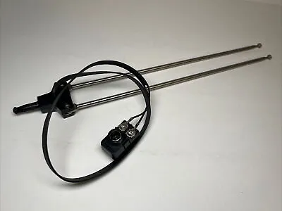 Universal RABBIT EAR UHF 42  TELESCOPING TV ANTENNA With Coax Cable Connector • $12