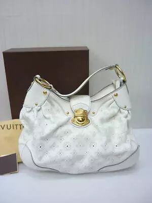 LOUIS VUITTON Louis Vuitton Mahina Solar PM M93126 One Shoulder Bag White A • $1204.99