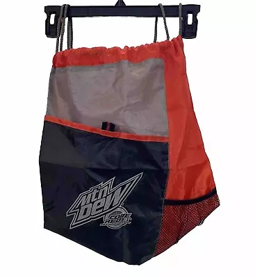 Mountain Dew Code Red Lightweight Tote Sack Backpack • $16.07