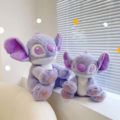 Lilo Stitch Purple Toy Soft Toys Plush Teddies Doll Stuffed Cartoon Plushie Gift • £4.50