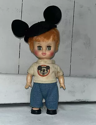 Vtg 1971 WALT DISNEY'S MOUSEKETEER Mickey Mouse Club Horsman Red Haired Boy Doll • $19.82