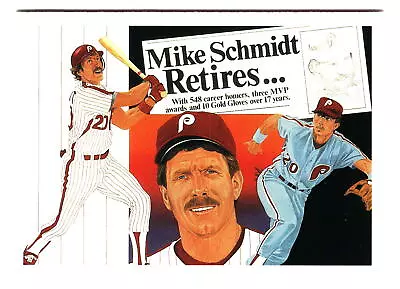 1990 Upper Deck Mike Schmidt Philadelphia Phillies #20 • $1.49