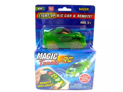 Magic Tracks R/C Car & Remote  Racer Car  With Realistic Sound Effects Toy New • $18.95