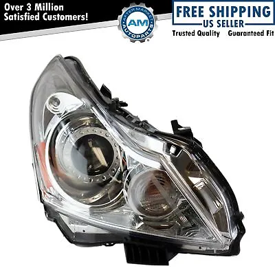 Right HID Headlight Headlamp RH Passenger Side For 10-13 Infiniti G37 G25 15 Q40 • $148.07