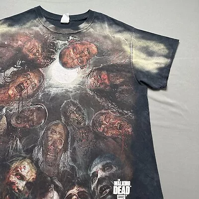 Vintage The Walking Dead Shirt Mens L AMC Zombies TV Show Y2K Tee Big Print • $59.99