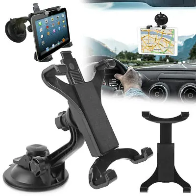 $12.55 • Buy Universal 360°Car Mount Windshield Dash Holder Cradle For Tablet PC GPS Phone US
