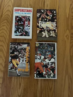 Vintage Lot Of 4 Football Books • $6