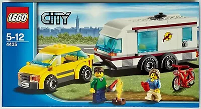 LEGO City 4435 CAR AND CARAVAN - BRAND NEW IN BOX - RETIRED - Vehicle+2 Minifigs • $138