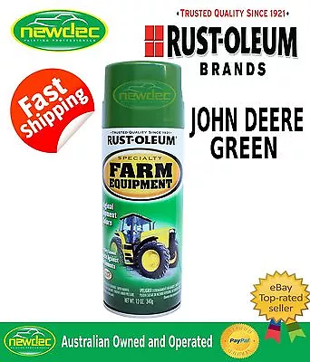 $19 • Buy Rust-oleum John Deere Green Farm Equipment Spray Paint Heavy Enamel Tractor New