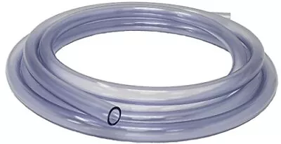 Food Grade Crystal Clear Vinyl Tubing 1/2inch Id X 5/8inch Od 10ft Made In Usa • $15.56