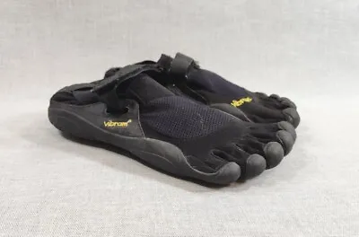 Vibram FiveFingers Mens M148 Water Shoes Size 6.5 Black Hiking Outdoor • $34.49