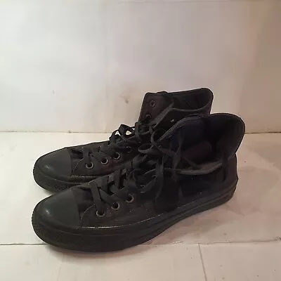 Converse All Star Chuck Taylor High Black US Men 9 • $35