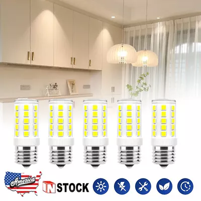 5x E17 LED Bulb Microwave Oven Light Dimmable 4W Natural White 6000K Light US • $12.34