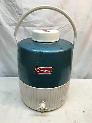 $40.50 • Buy Vintage Coleman Ice Blue Snow Lite 2.5 Gallon Ice Water Cooler Jug