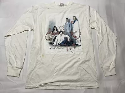 The Vampire Diaries TV Show Long Sleeve Graphic Shirt White Size M • $30