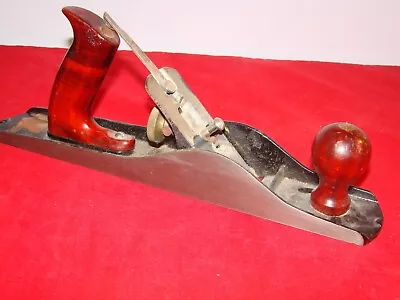 VINTAGE MILLERS FALLS No. 14C Jack Plane In Good Condition Missing Cap • $49.99