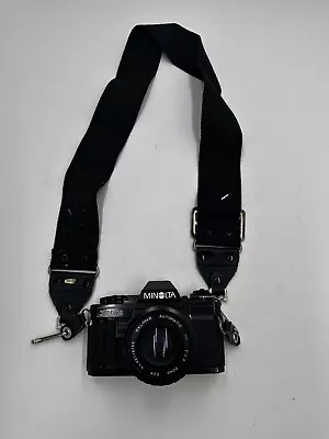 Vintage Minolta X-7a Camera Black With Neck Strap • $50