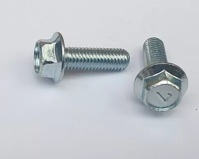 M8 J.I.S Flanged Hex Bolt Mark 7 Zinc Plated 20 25 35 & 40mm. Suzuki  01517 • £3.40