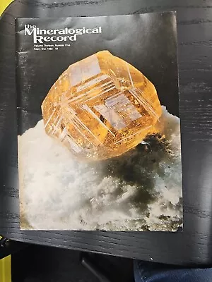 Mineralogical Record Volume 13 #5 • $3.99