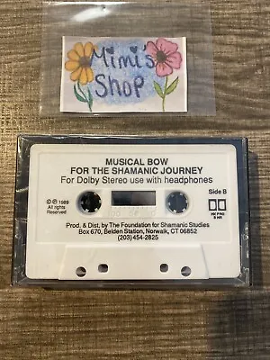 MICHAEL HARNER Michael Harner's Shamanic Journey Musical Bow Series 4 - Cassette • $15.99