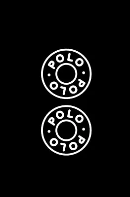 2 × Polo Mint Vinyl Sticker Decals Modified VDub Polo 6N2 DUB  • $4.34