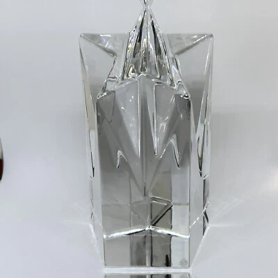 $60 • Buy Signed Val Saint Lambert VSL Belgium Crystal Glass Shooting Star Paperweight