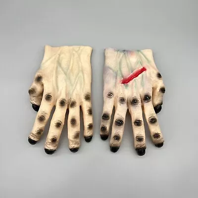 Monster Hands Gloves Halloween Zombie Haunted Cosplay Horror Silicone Costume • $40.24