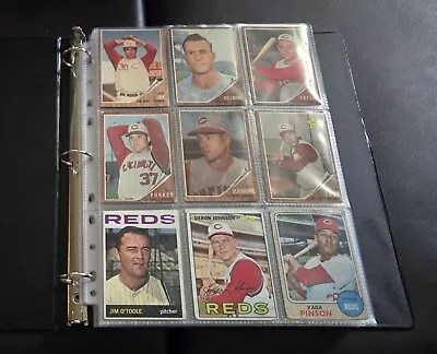 Lot Vintage Baseball Cards Cincinnati Reds Stars Johnny Bench Pete Rose Morgan + • $69.99