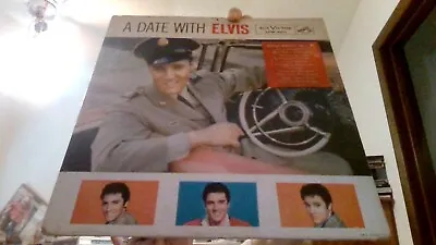 A Date With Elvis 1959 RCA LPM-2011 1ST PRESS 3S MATRIX MONO RED STICKER LP VG+ • $125