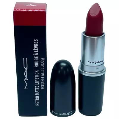 MAC Retro Matte Lipstick 707 RUBY WOO 0.10 Oz / 3 G • $16.99