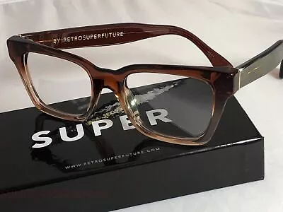 RetroSuperFuture America Bordeaux Clear Frame Glasses SUPER 819 NIB • $124.97