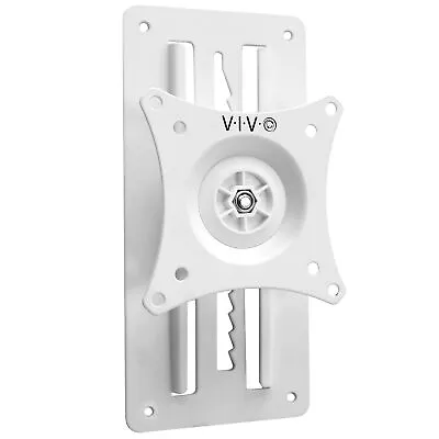 VIVO White Height Adjustable 17  To 32  VESA Monitor Wall Mount For 1 Screen • $29.99