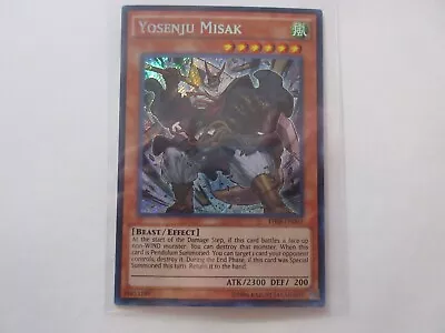 Yosenju Misak Secret Rare THSF-EN002 Yugioh Card NM • $0.99