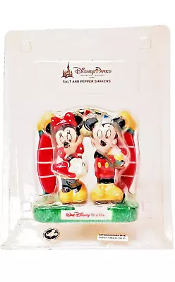 Disney Parks Mickey & Minnie Mouse Salt & Pepper Shakers • $16.99