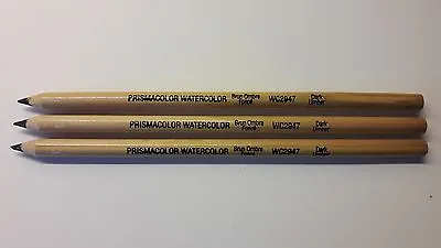 Prismacolor Watercolour Pencils 3 Pencil Set Dark Umber Artists Drawing    • £3.49