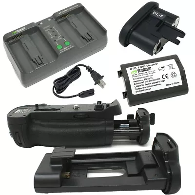 Wasabi Power EN-EL18 Battery Wasabi Power MB-D18 Battery Grip For Nikon D850 • $169.99