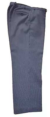 Varteks Int'l Grey Striped Formal Morning Suit Wedding Masonic Trousers W38 • £29.99