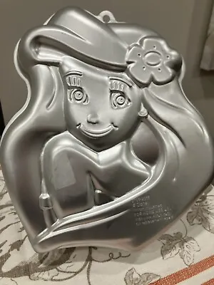 Wilton Disney Little Mermaid Ariel Aluminum Cake Pan - #2105-4355 • $8