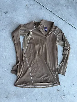 $60 • Buy Beyond PCU Level 2 Grid Fleece Shirt Top Coyote Brown Extra Large