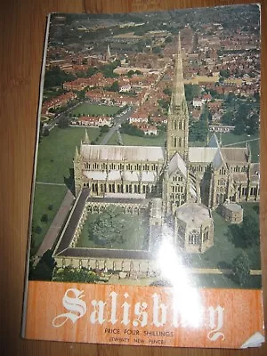 Salisbury Official Guide Book 1969 - 1970 Wiltshire Brochure 190 Pages Illustrat • £6.70