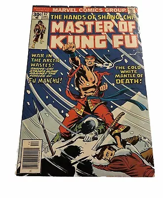 MASTER OF KUNG FU #47 Shang-Chi Marvel  Bronze Age 1976 Lower Grade (box36) • $2.99