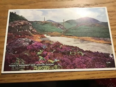 £1.19 • Buy Postcard - Murray’s Monument Near Newton Stewart -  56