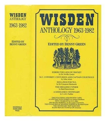 £8.99 • Buy Wisden Anthology 1963-1982 (Wisden Anthologies) Hardback Book The Cheap Fast