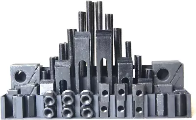 KATSU 58PCs Milling Clamping Kit M12 Metric Engineering Precision Universal Set • £51.73