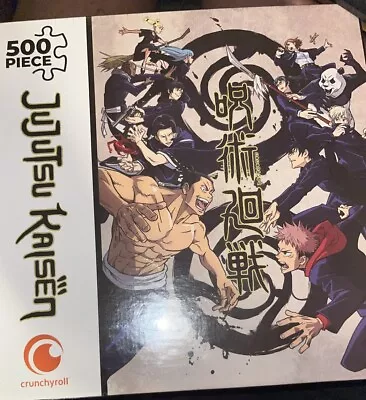 JuJutsu Kaisen 500 Piece Jigsaw Puzzle MAGNA - Crunchyroll - Includes Poster! • $18.75