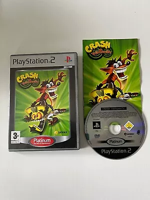 Crash Twinsanity Platinum Edition Sony Play Station 2 PS2 With Manual Pal • £5