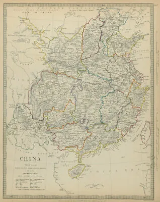$146.67 • Buy CHINA From Du Halde & Jesuits. British Hong Kong. Taiwan Formosa SDUK 1844 Map