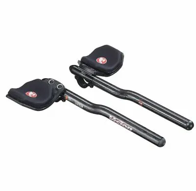 Vision Carbon Pro Clip-on Aero Bars (26.0mm Clamp Diameter/250mm Length) • $135.18